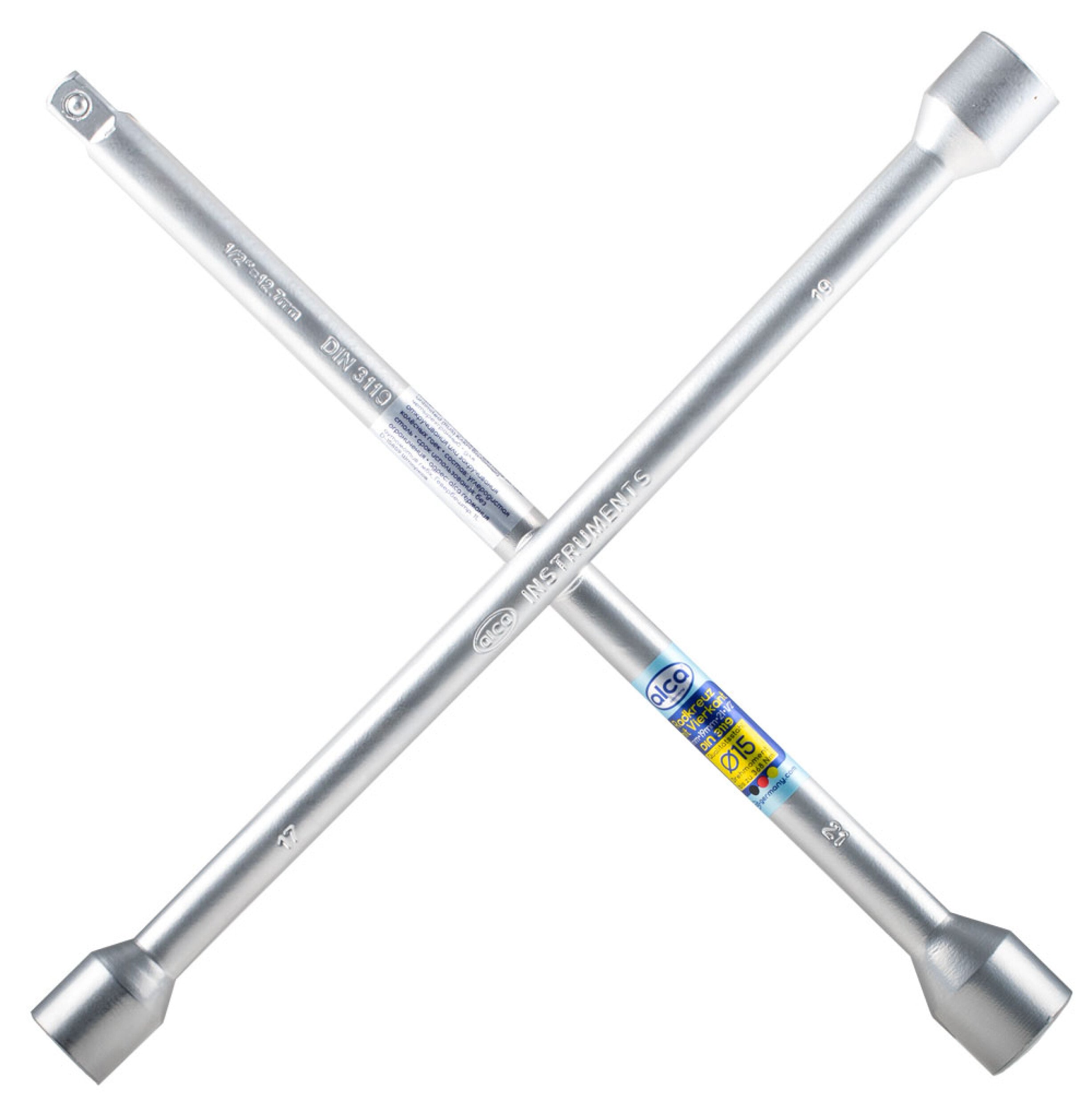 X-Instrument mit Vierkant