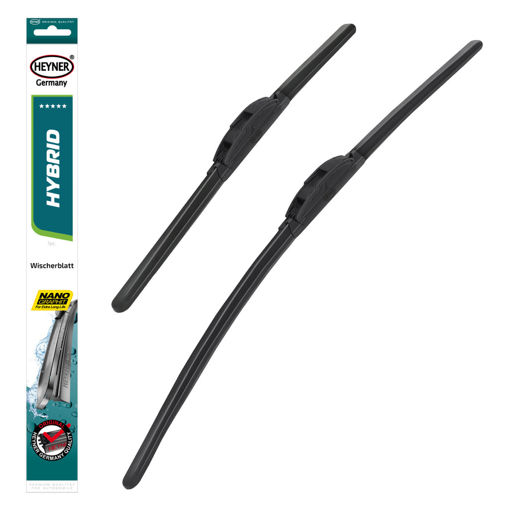 HEYNER® Set ștergătoare de parbriz compatibil cu MERCEDES-BENZ VIANO (09.2003 – 08.2005) HYBRID ștergător plat