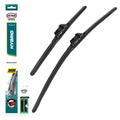 HEYNER® Set ștergătoare de parbriz compatibil cu HAVAL H6 (01.2023 – 01.2022) HYBRID ștergător plat