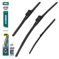 HEYNER® Set ștergător de parbriz cu ștergător spate compatibil cu LEAPMOTOR C11 (12.2020 – 12.2025) HYBRID ștergător plat