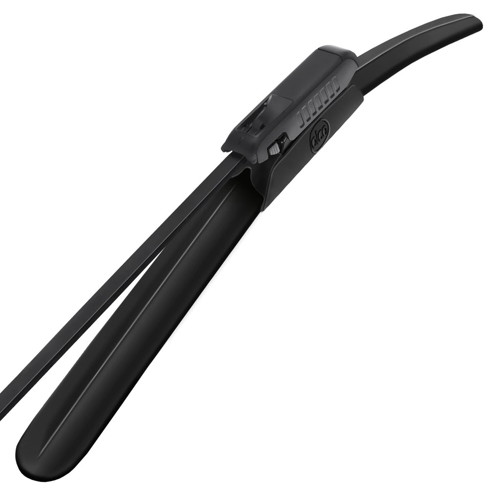 alca® Set ștergător de parbriz cu ștergător spate compatibil cu MINI MINI CLUBMAN (03.2007 – 12.2014) SUPER FLAT ștergător plat