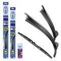 alca® Set ștergător de parbriz cu ștergător spate compatibil cu HONDA CR-V VI (01.2022 – 12.2025) SUPER FLAT ștergător plat